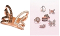 Le Vian Nude Diamonds™ & Chocolate Diamonds&reg; Cuff Statement Ring (1-1/6 ct. t.w.) in 14k Rose Gold